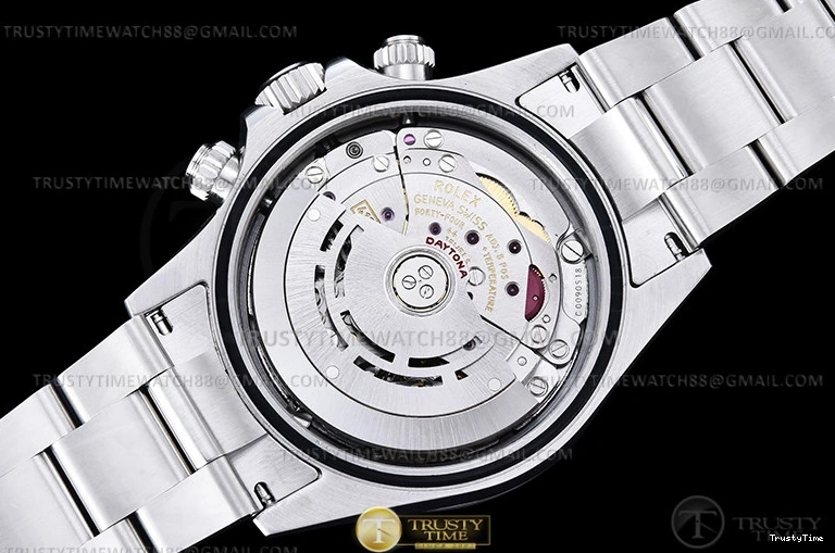 0113 Compact ROLDYT0441B – Daytona 116520 904L SS SS Blk Stk QF SH 955